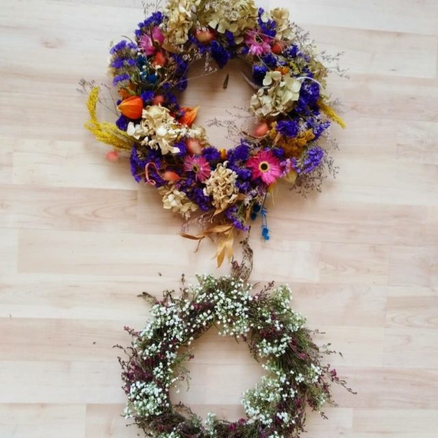 Jarní – podzimní věnec